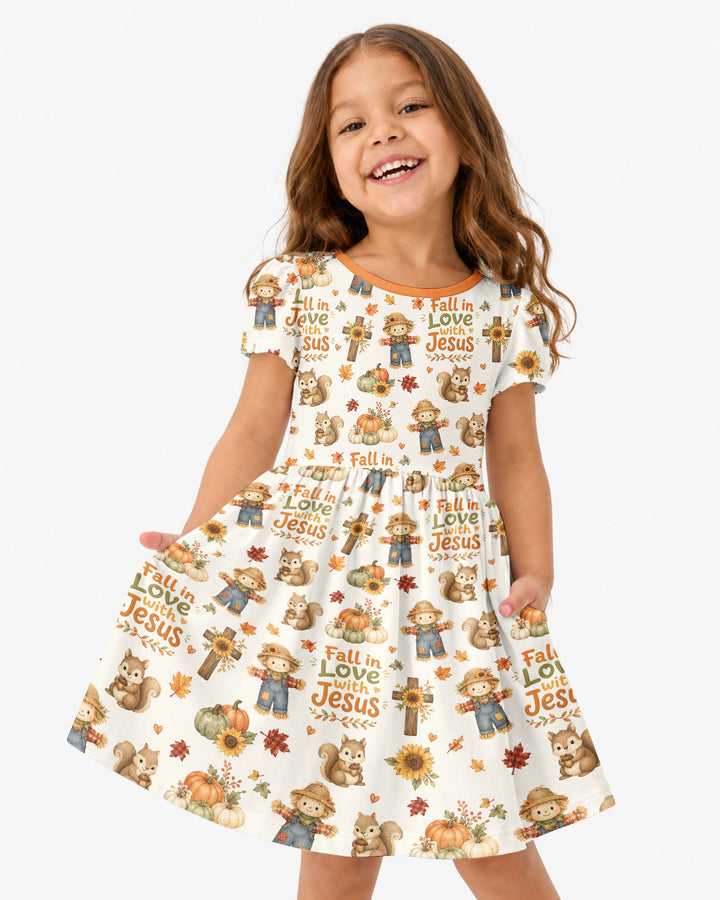 Fall For Jesus Bamboo Twirl Dress