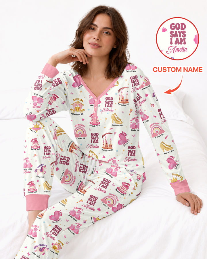 God Say I am Women's Pyjamas Set