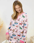Best Bud Bark Family Matching Bamboo Women Pajama Set