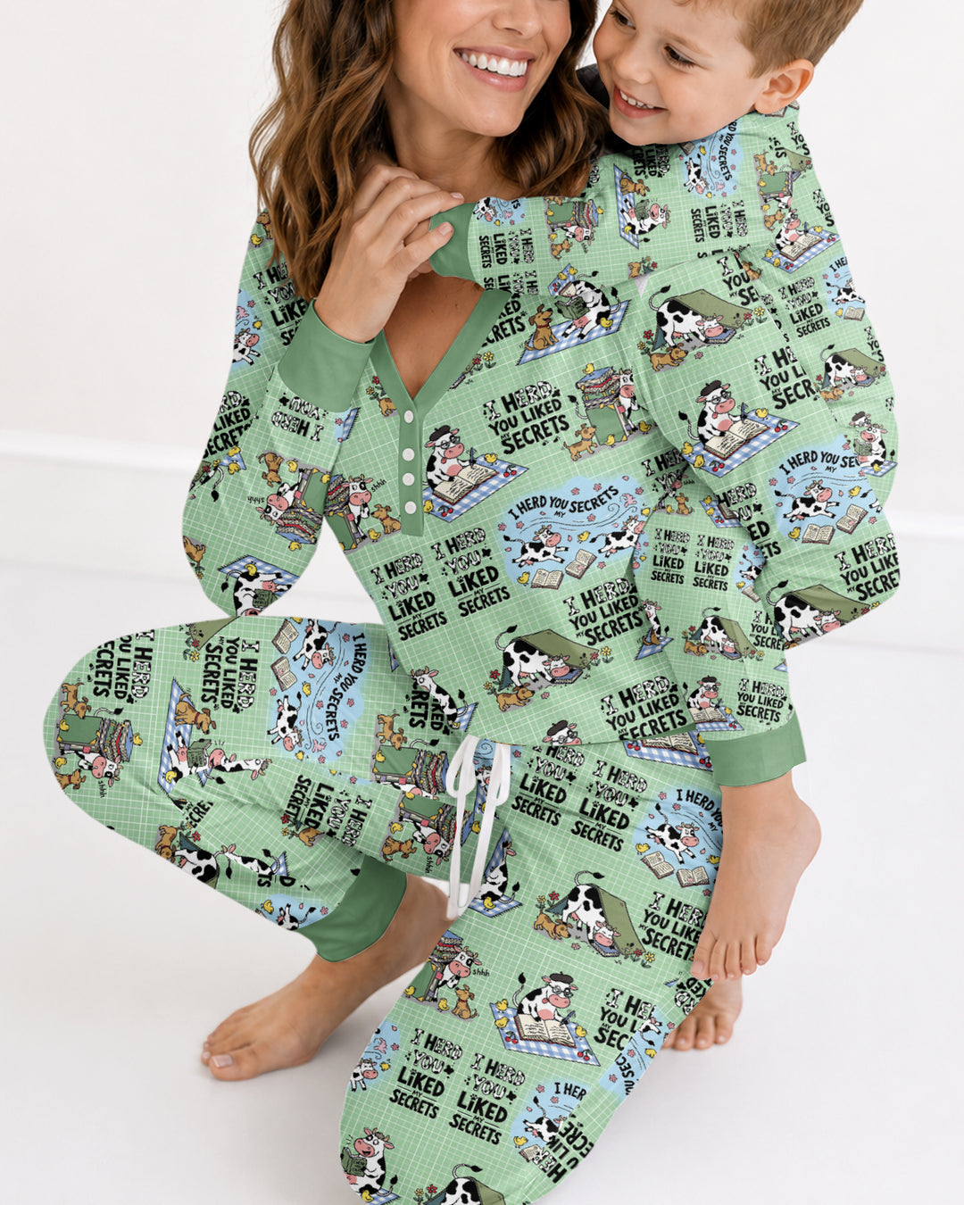 The Secret Gossip Club Bamboo Women Pajama Set