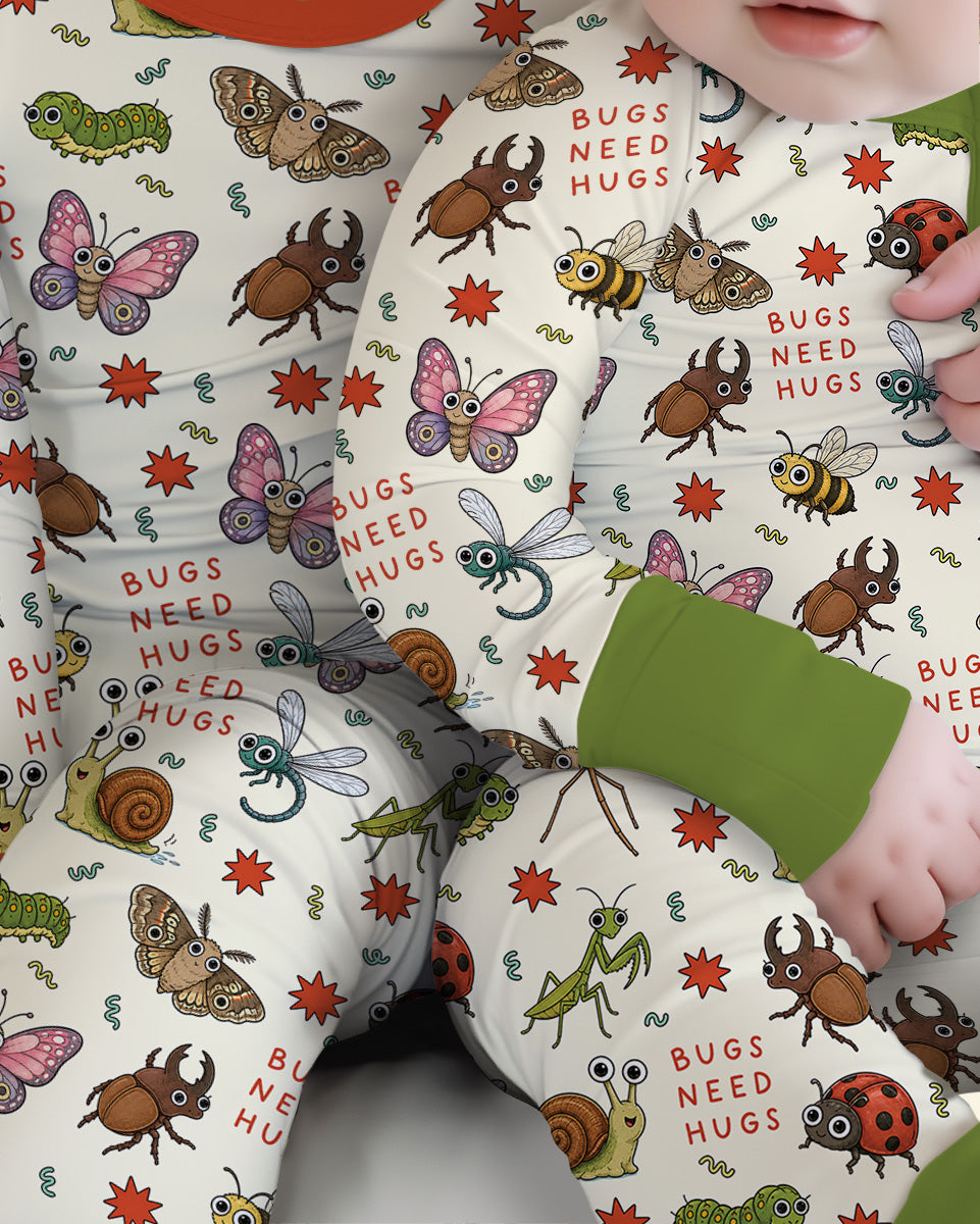 Bugs Need Hug Bamboo Convertible Zippy