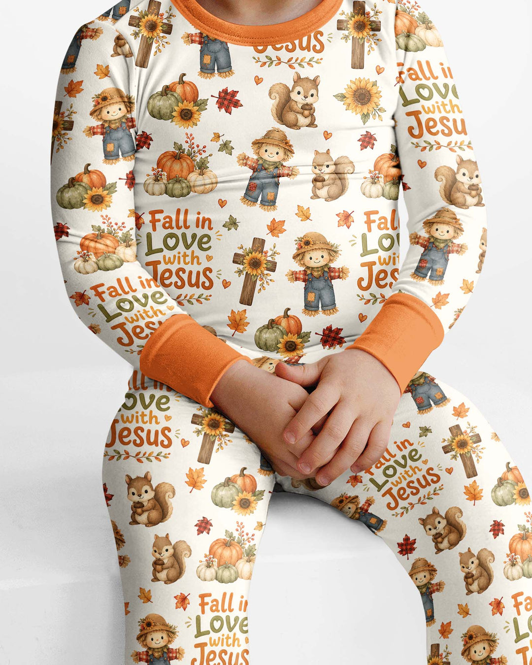 Template Bamboo Two Piece Long Sleeve Pyjamas Set