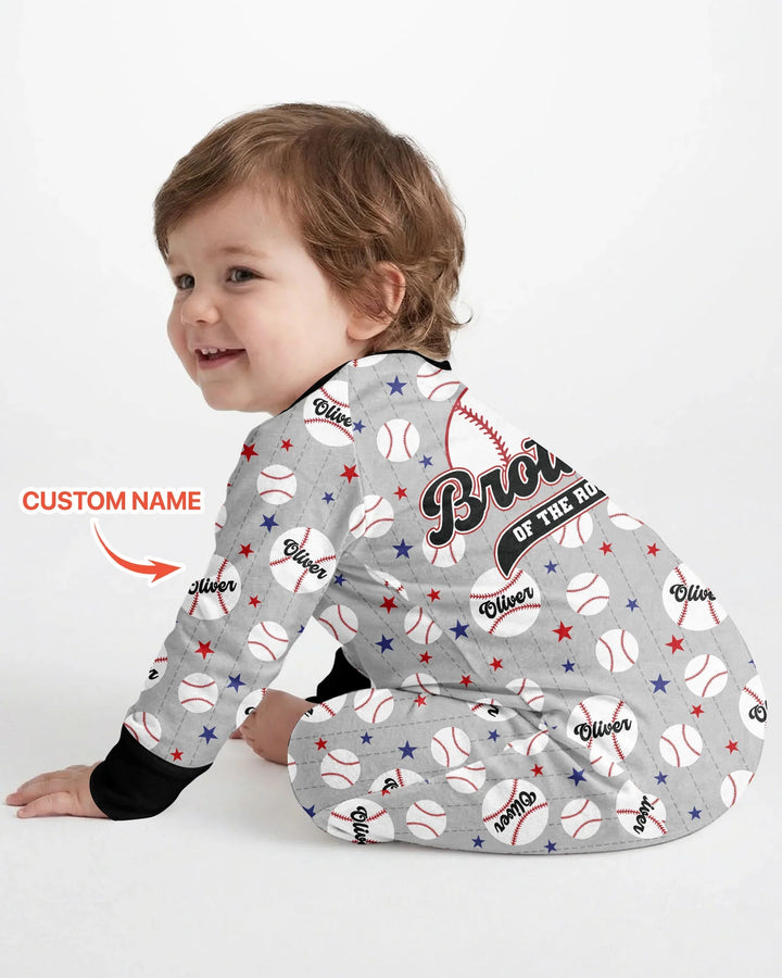 Custom Name Rookie of The Year Matching Bamboo Convertible Zippy