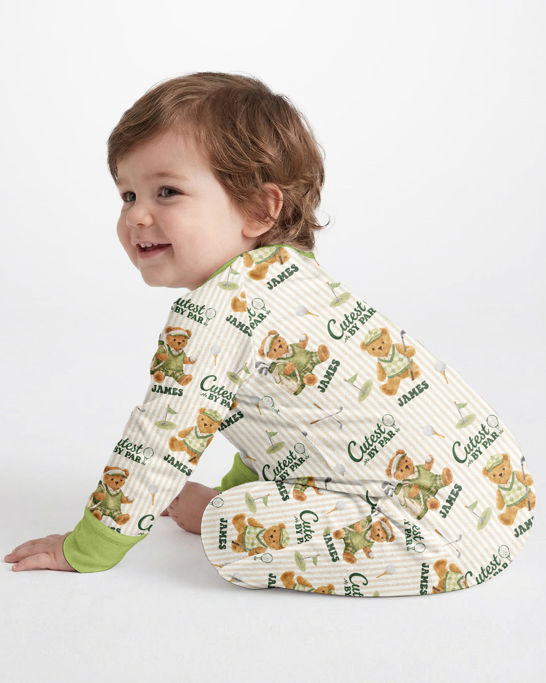 Cutest By Par Custom Name Bamboo Convertible Zippy