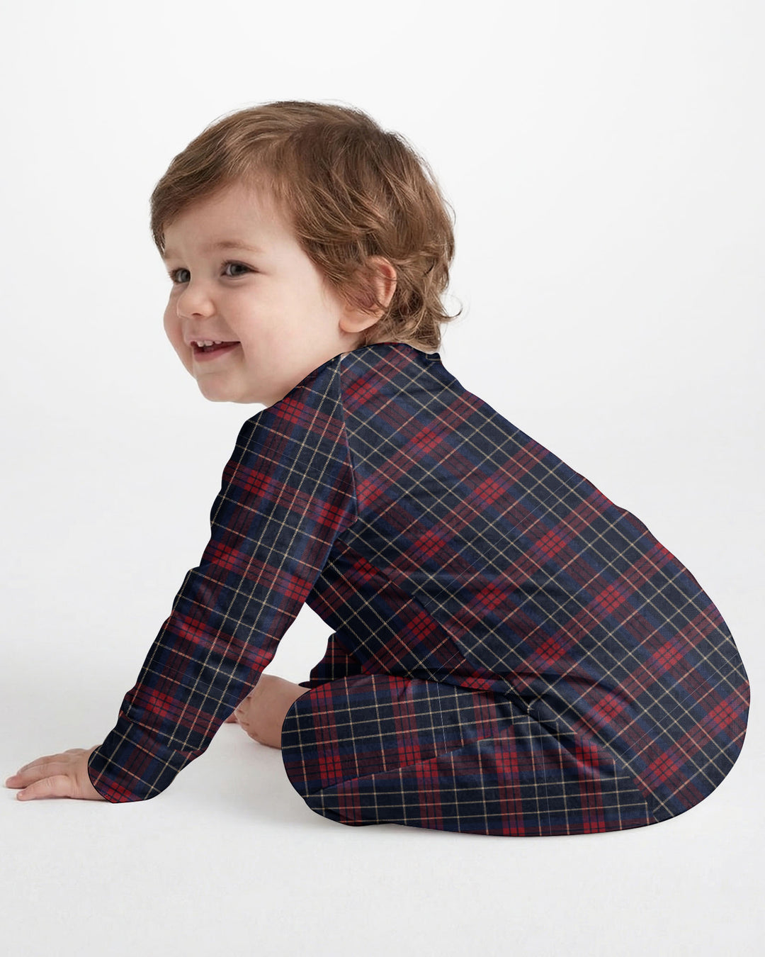 North Pole Plaid Bamboo Convertible Zippy
