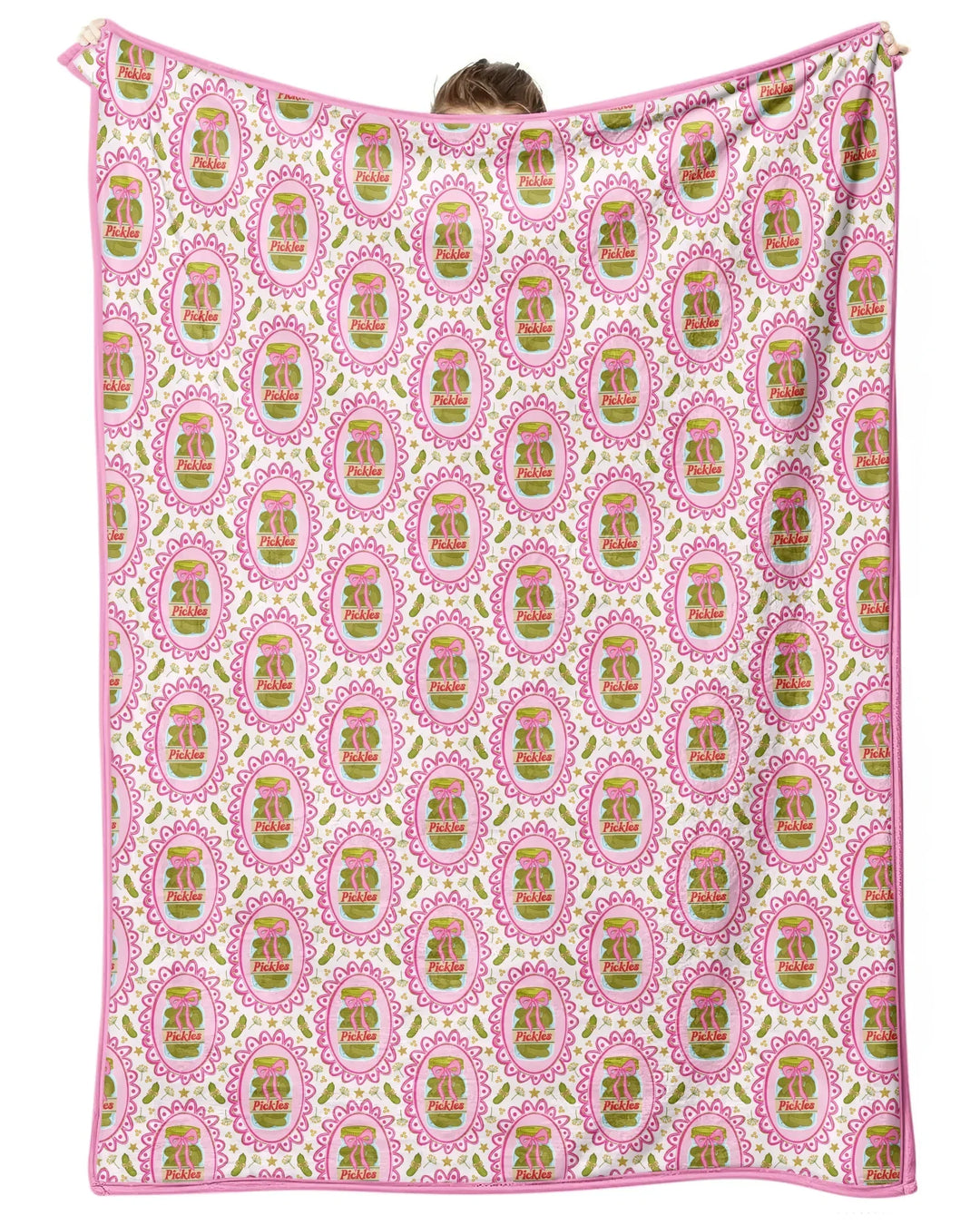 Pickle Coquette Bamboo Blanket