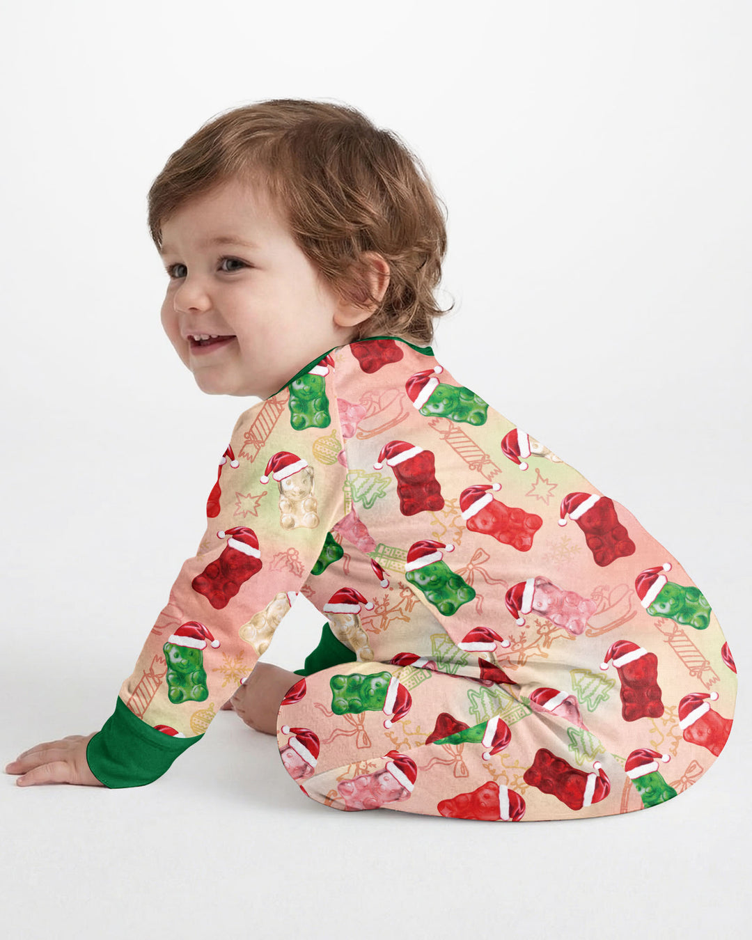 Gummy Bear Santa Christmas Bamboo Convertible Zippy