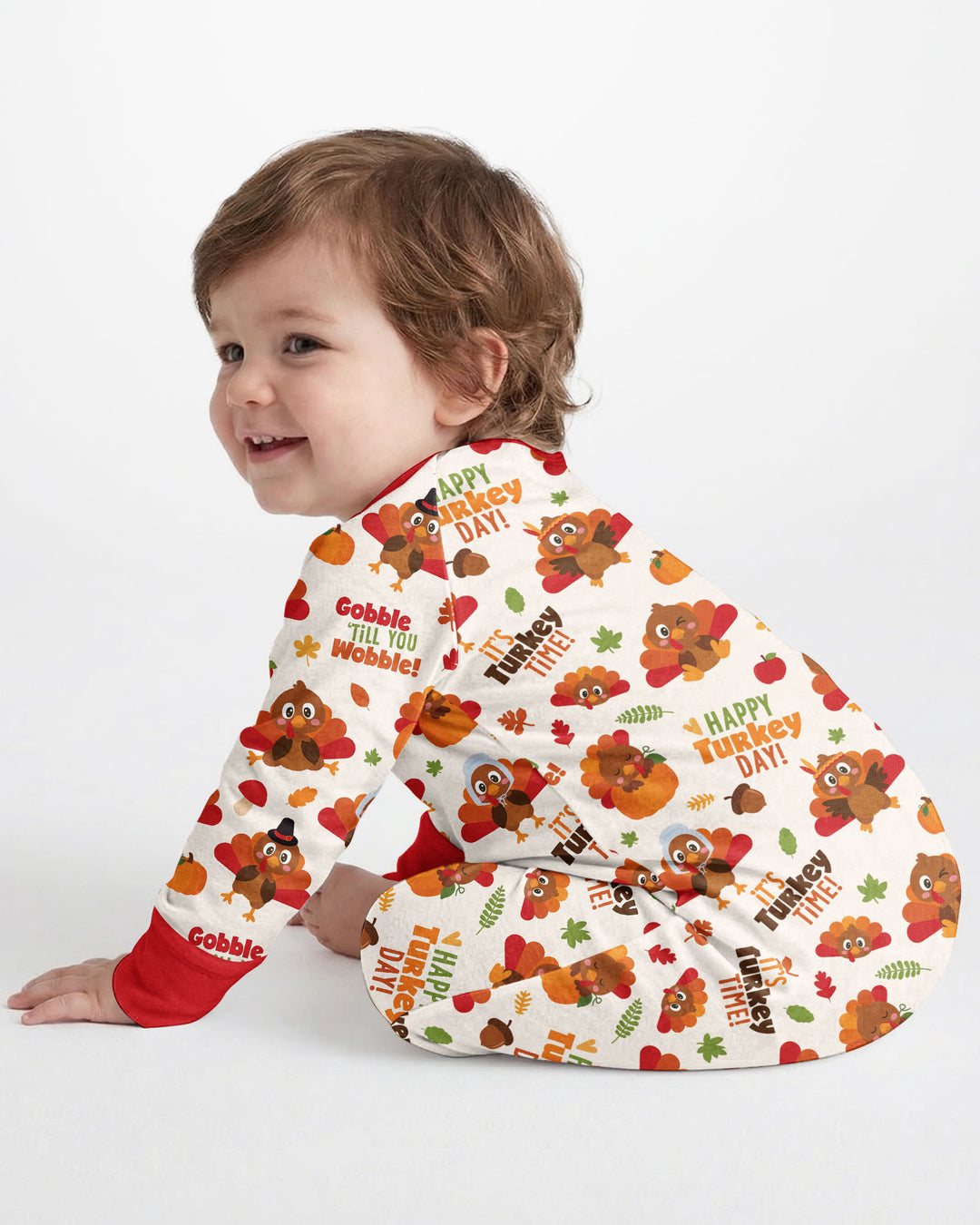 Happy Turkey Day Bamboo Convertible Zippy
