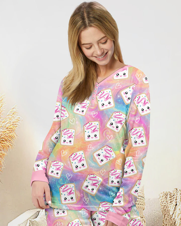 Kawaii Sprinkle Pastry  Bamboo Women Pajama Set