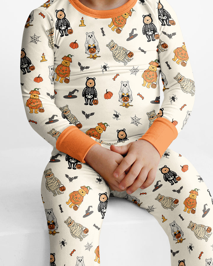 Template Bamboo Two Piece Long Sleeve Pyjamas Set