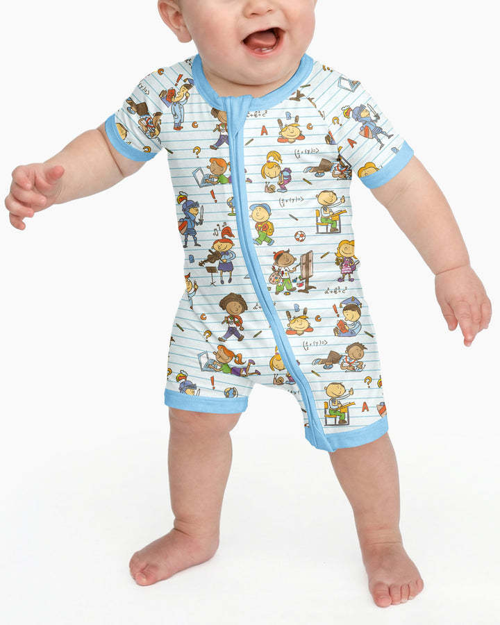 School Days Adventure Bamboo Shorty Zippy