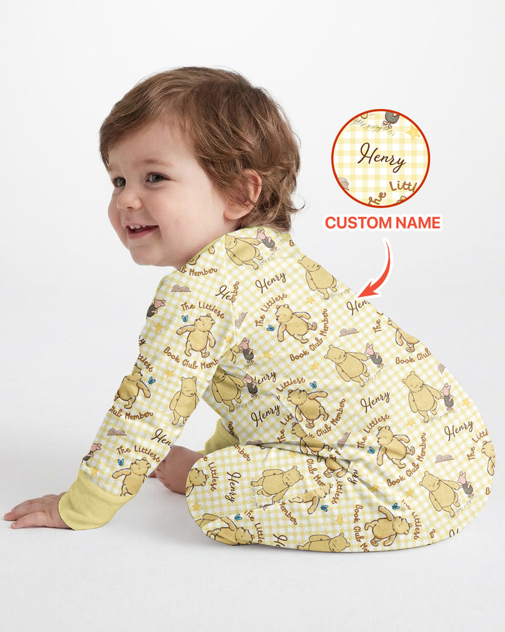 Custom Name Littlest Book Club Member Bamboo Convertible Zippy