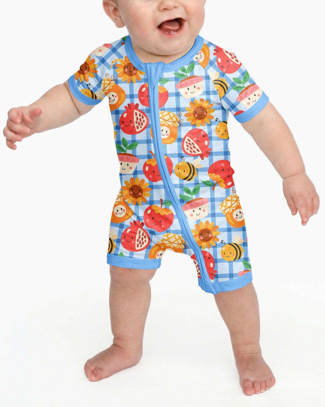 Sweet New Year Bamboo Shorty Zippy