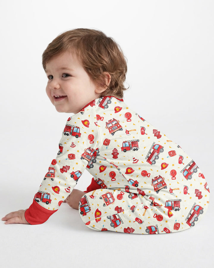 Fire Truck Bamboo Convertible Zippy