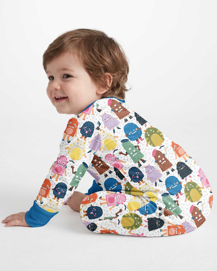(Not So) Scary Monsters Bamboo Convertible Zippy