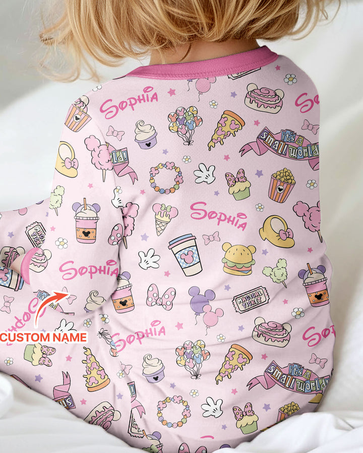 Custom Name Magical Trip Bamboo Convertible Zippy