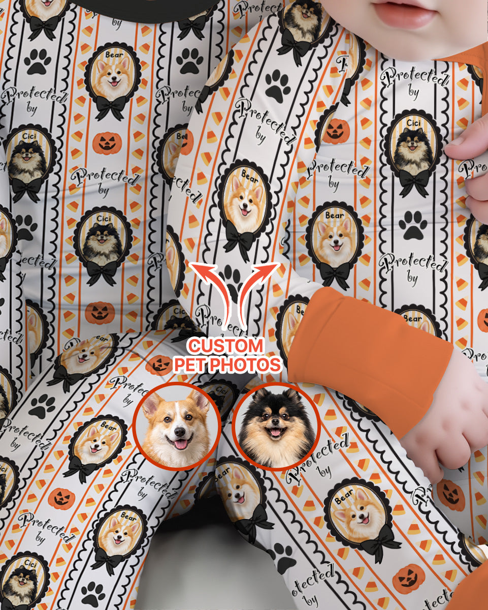 Custom Pet Photos Spooky Protector Bamboo Convertible Zippy