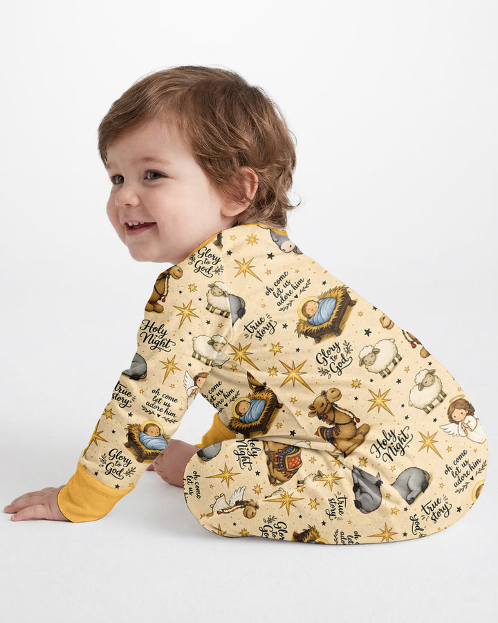 Nativity Christmas Holy Night Bamboo Convertible Zippy