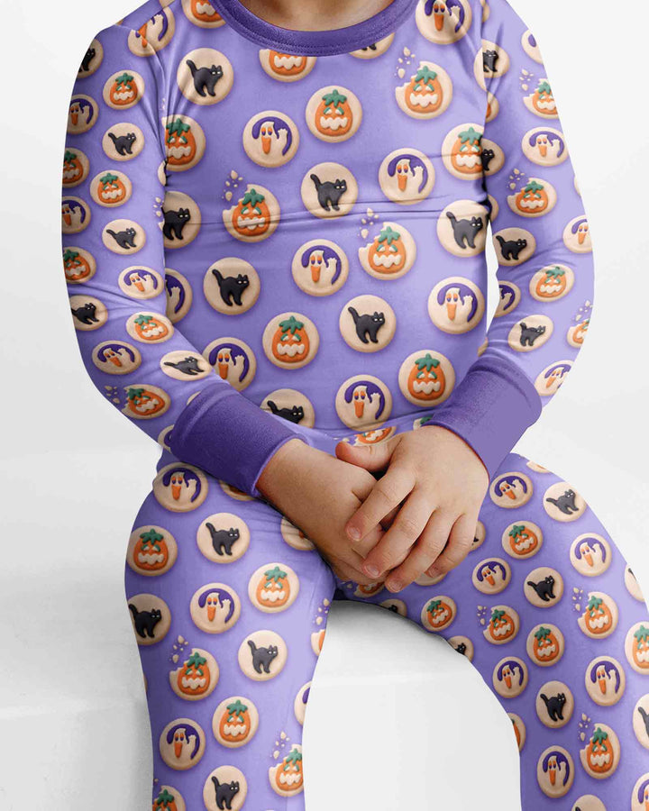 Template Bamboo Two Piece Long Sleeve Pyjamas Set