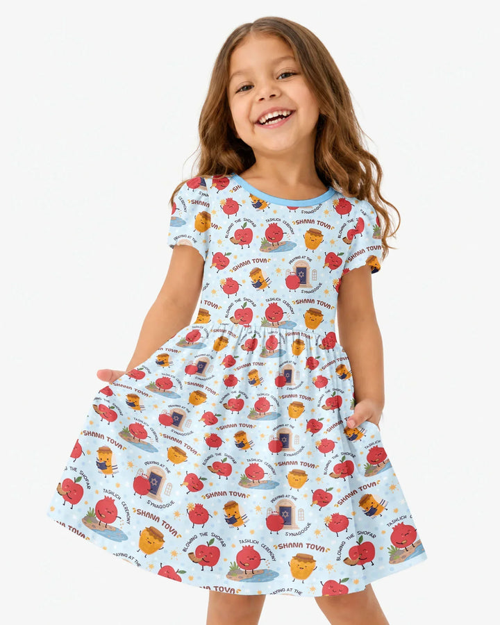 Sweet Sacred Moments Family Matching Bamboo Twirl Dress