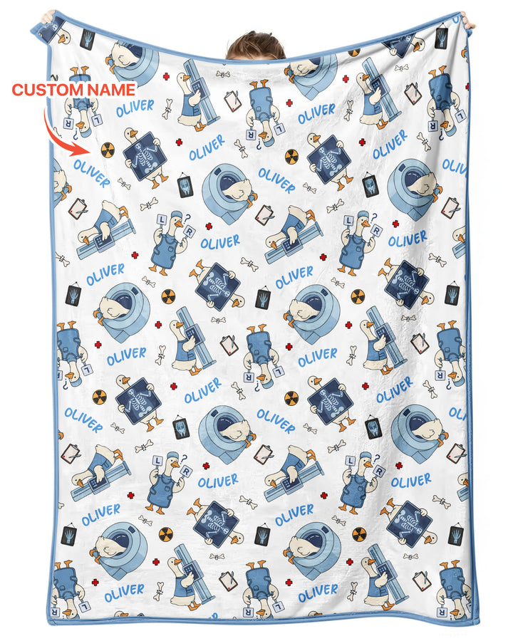Rad Tech Goose Bamboo Blanket