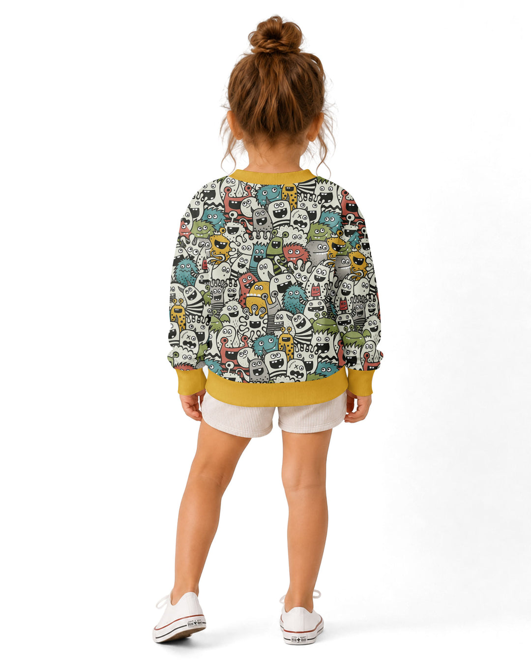 Monsters And Friends Bamboo Crewneck Sweatshirt
