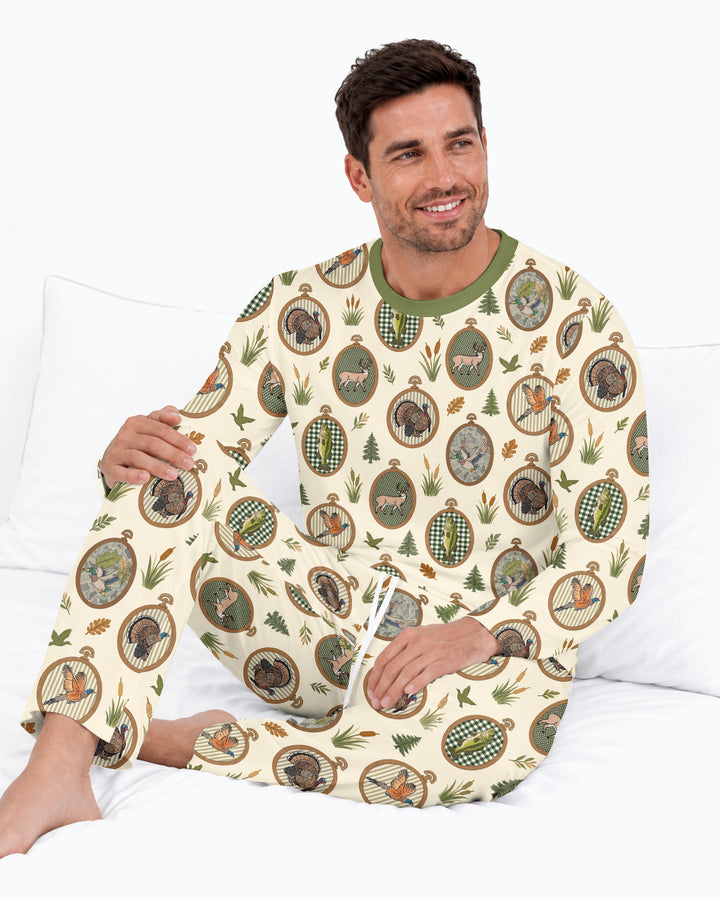 Hunting Season Bamboo Men's Pajama Set