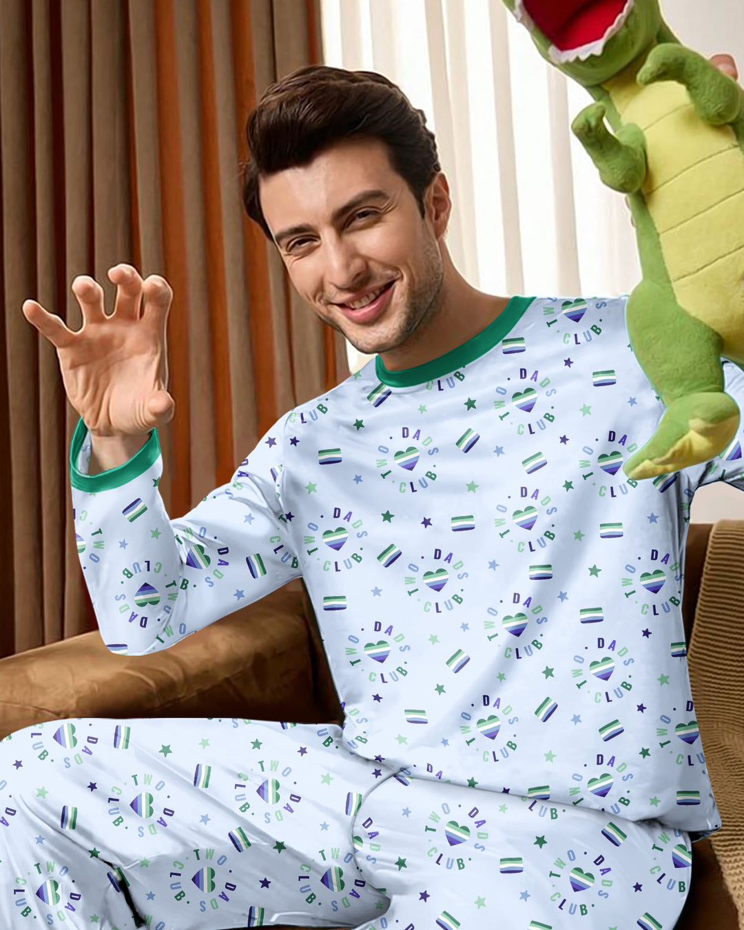 Love Makes Family Bamboo Men's Pajama Set