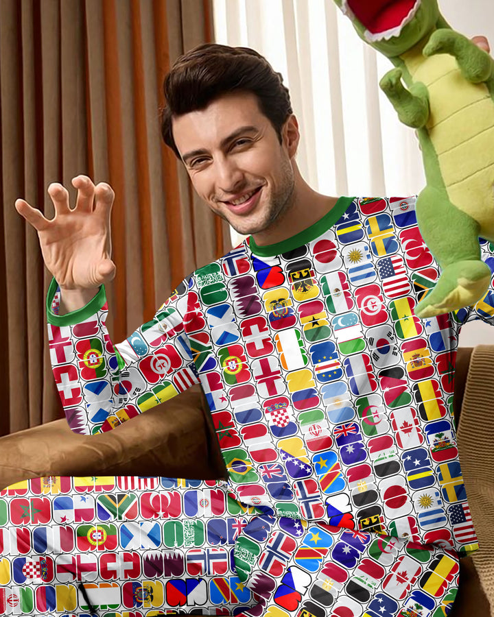 We Are 26 Family Matching Bamboo Men's Pajama Set