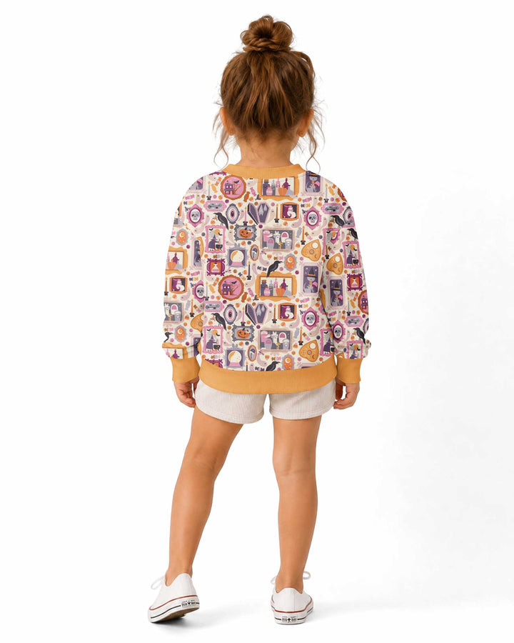 Spooky Portraits Bamboo Crewneck Sweatshirt