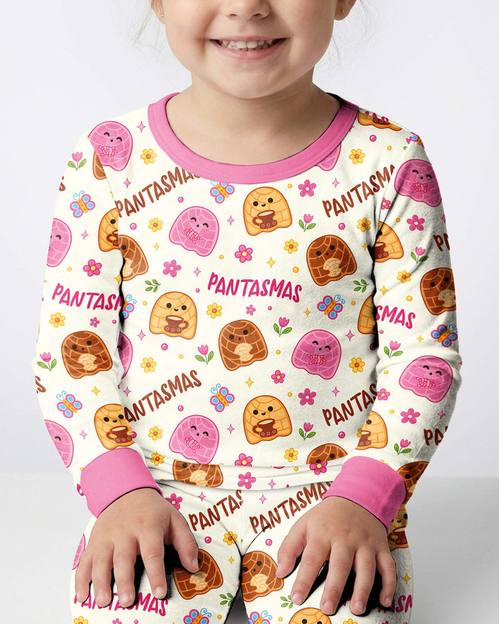 Pantasmas Ghost Bamboo Two Piece Long Sleeve Pajama Set