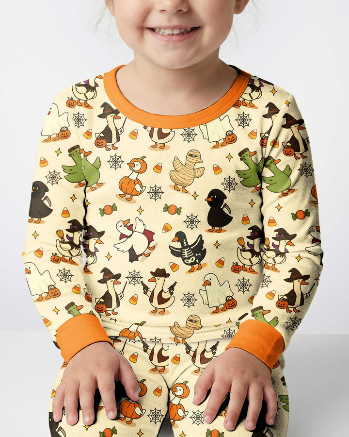 Template Bamboo Two Piece Long Sleeve Pyjamas Set