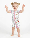 ABC Whimsy Bamboo Shorty Zippy