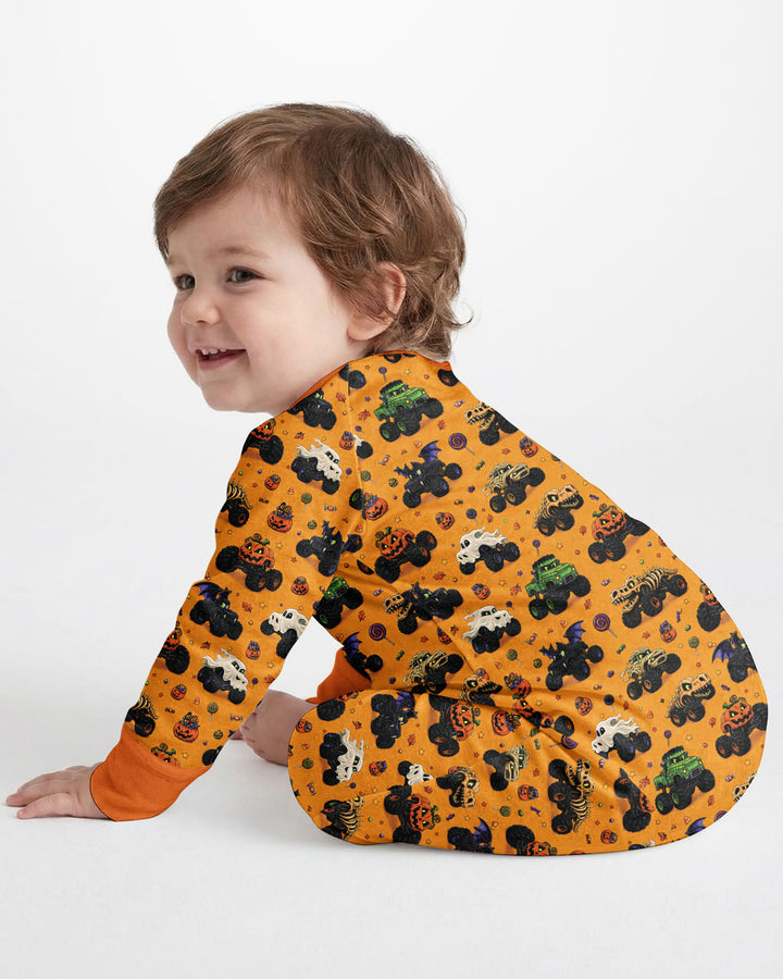Spooky Monster Truck Bamboo Convertible Zippy