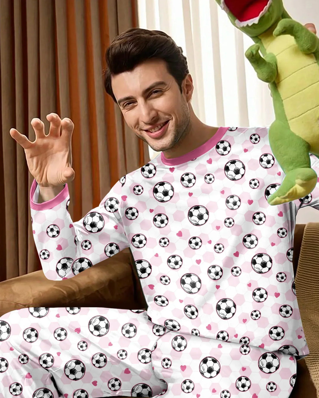 Goal Squad Family Matching Bamboo Men's Pajama Set