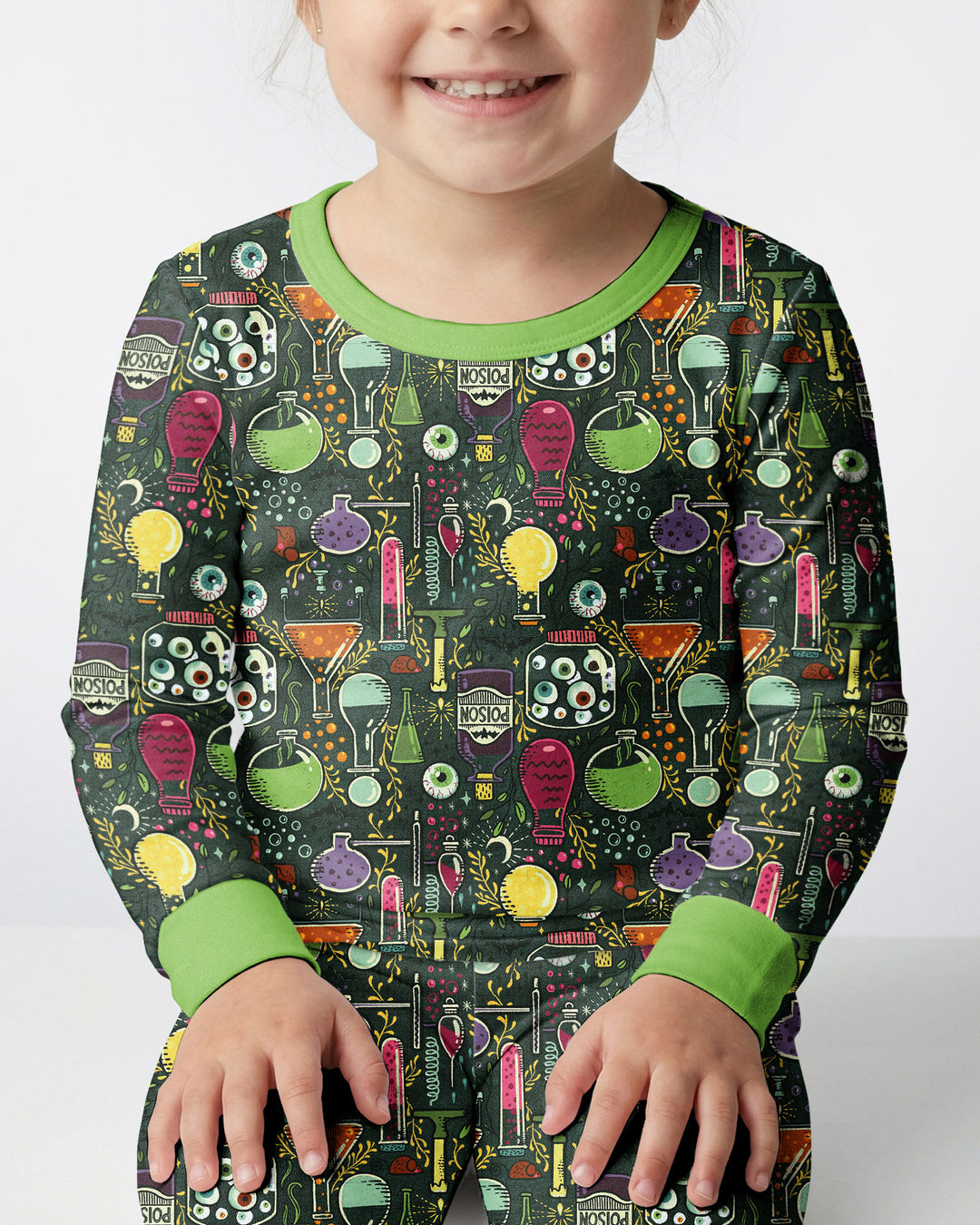 Mad Science Bamboo Two Piece Long Sleeve Pajama Set