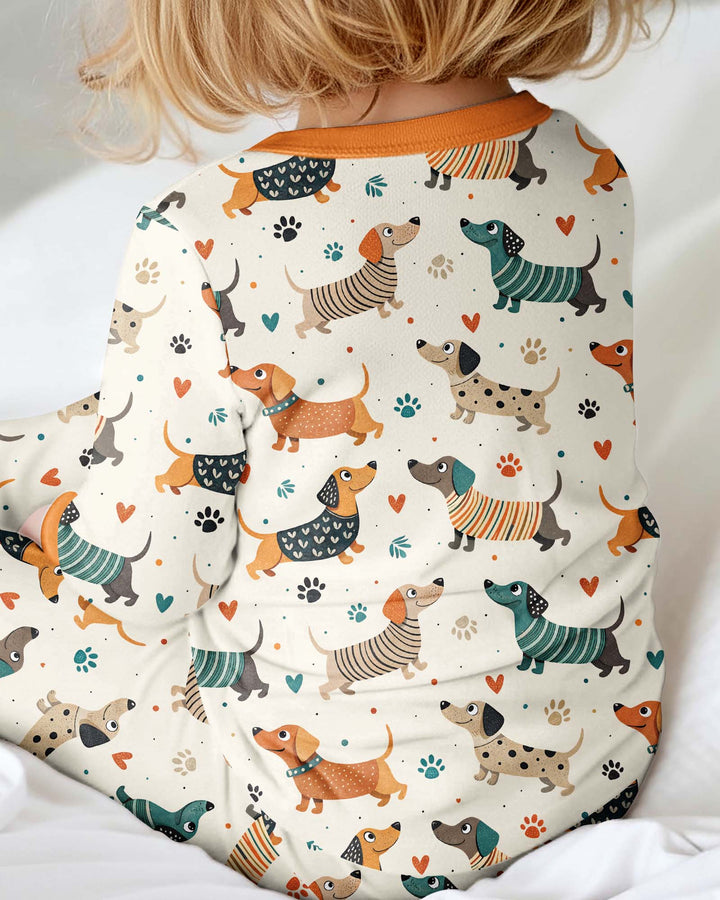 Cartoon Dachshund Bamboo Convertible Zippy