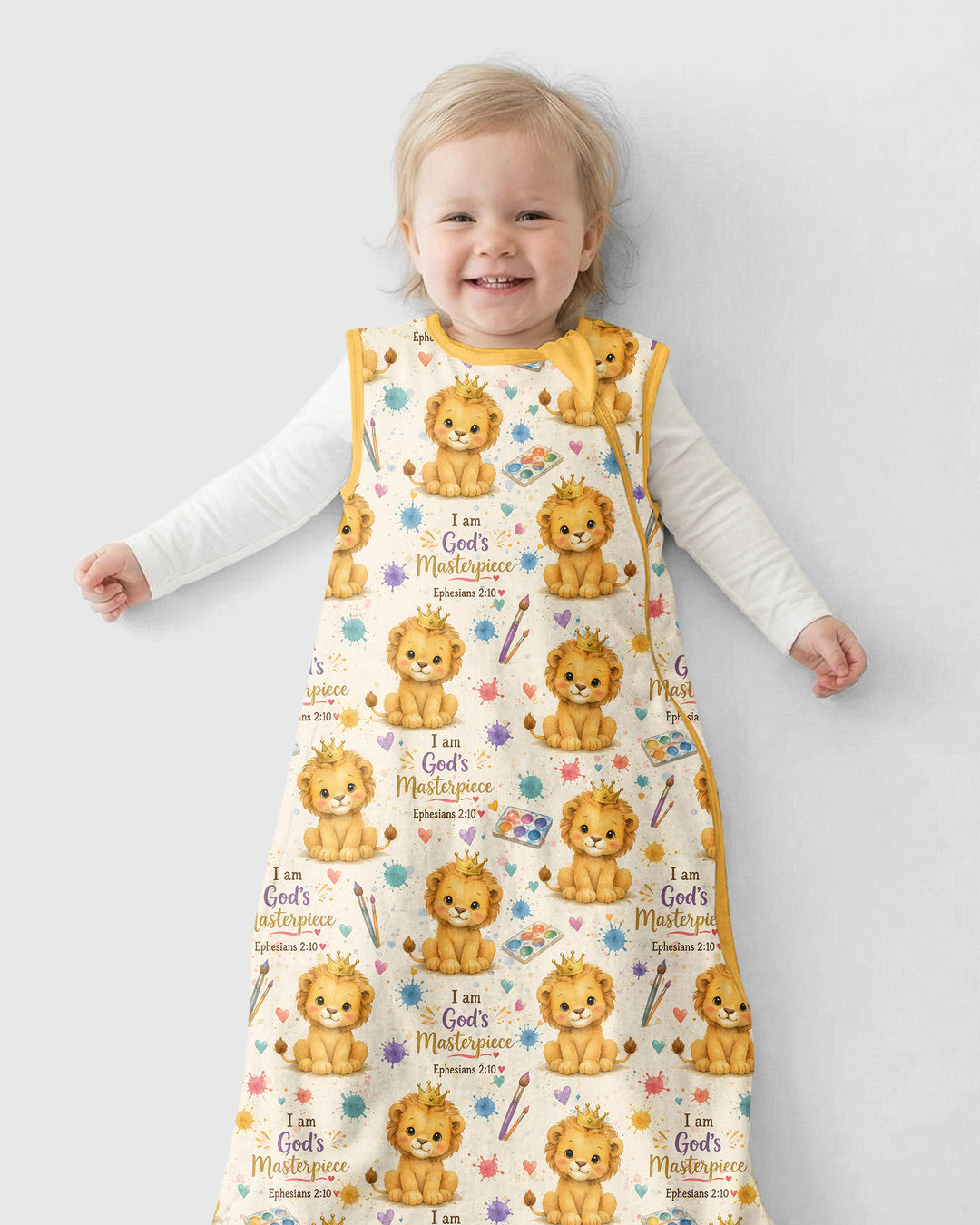 I Am God's Masterpiece Bamboo Sleep Bag