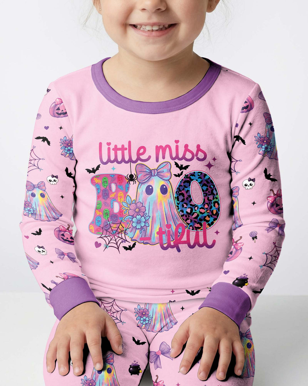 Little Miss Boo-tiful Bamboo Two Piece Long Sleeve Pajama Set