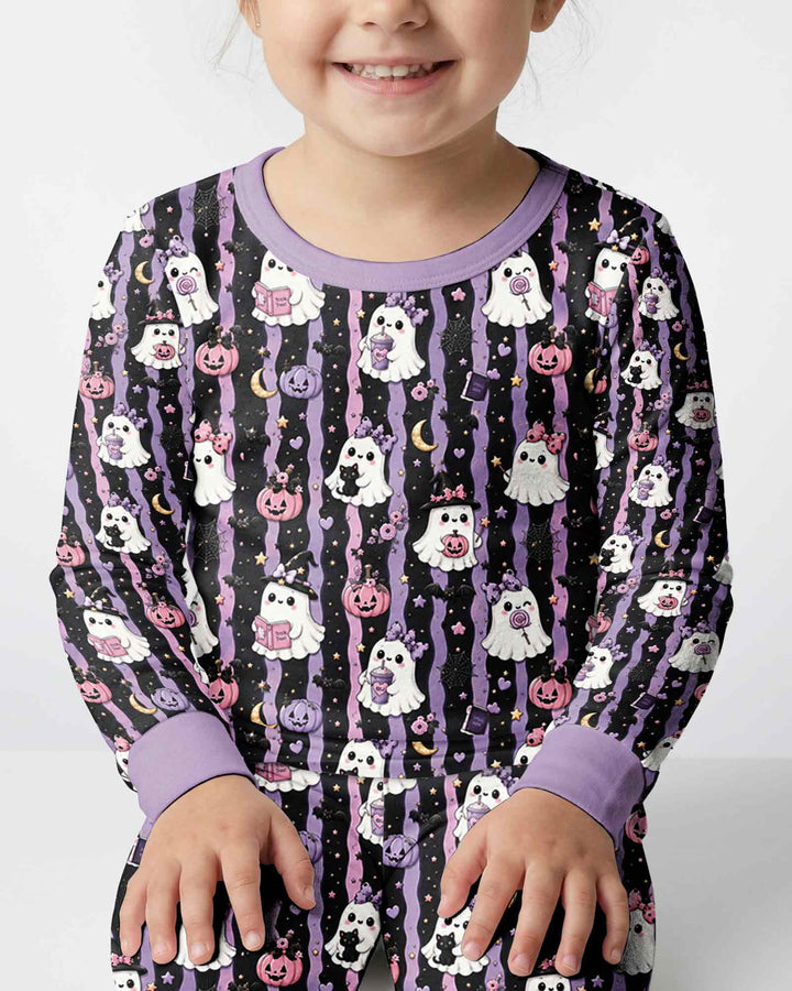 Template Bamboo Two Piece Long Sleeve Pyjamas Set
