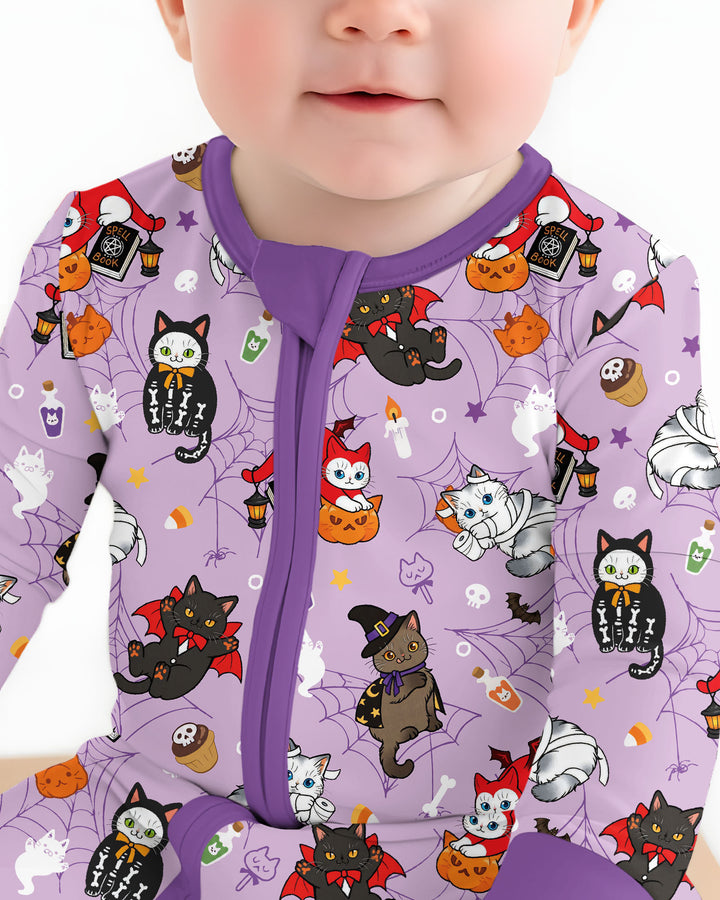 Spooky Kittie Bamboo Convertible Zippy