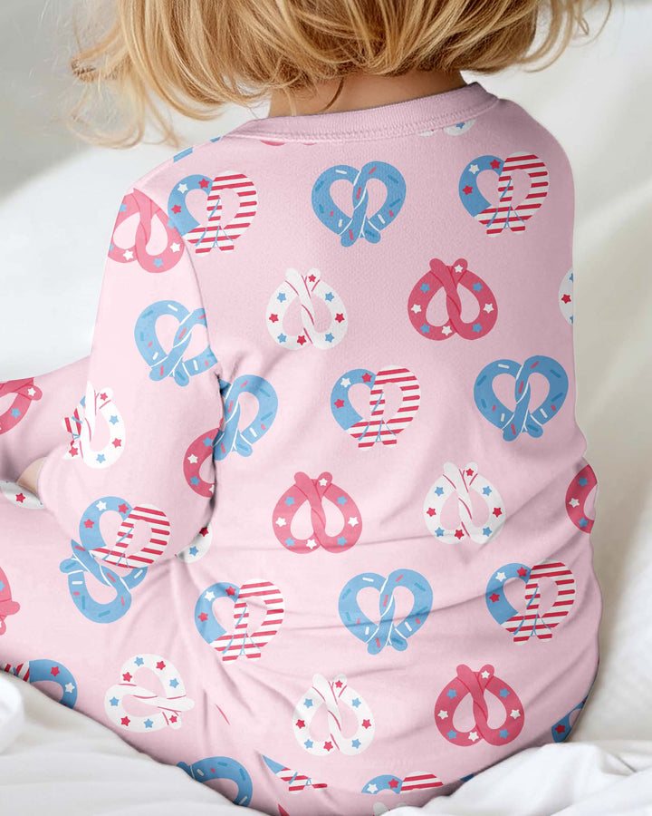 4th of July Pretzel  Bamboo Convertible Zippy