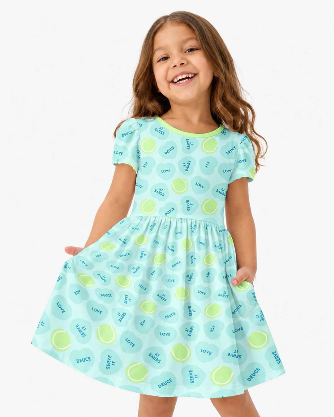 Tennis with Love Bamboo Twirl Dress