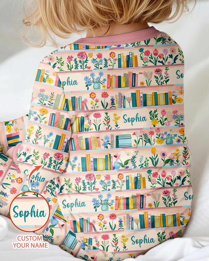 Personalized Book Lover Bamboo Convertible Zippy