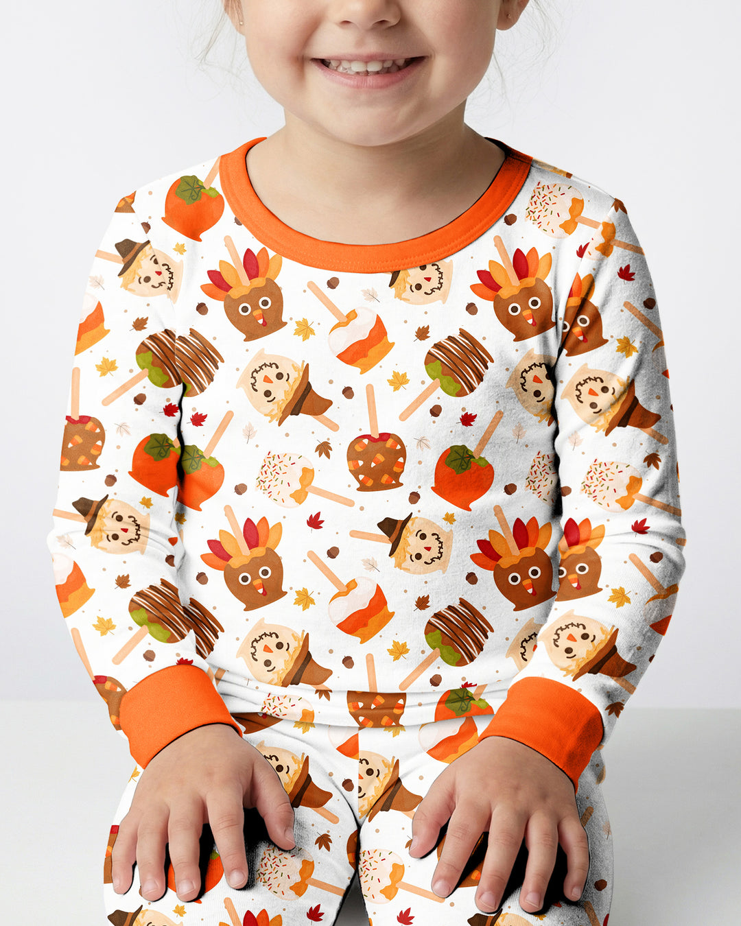 Template Bamboo Two Piece Long Sleeve Pyjamas Set