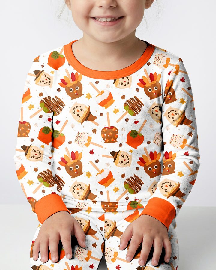 Template Bamboo Two Piece Long Sleeve Pyjamas Set