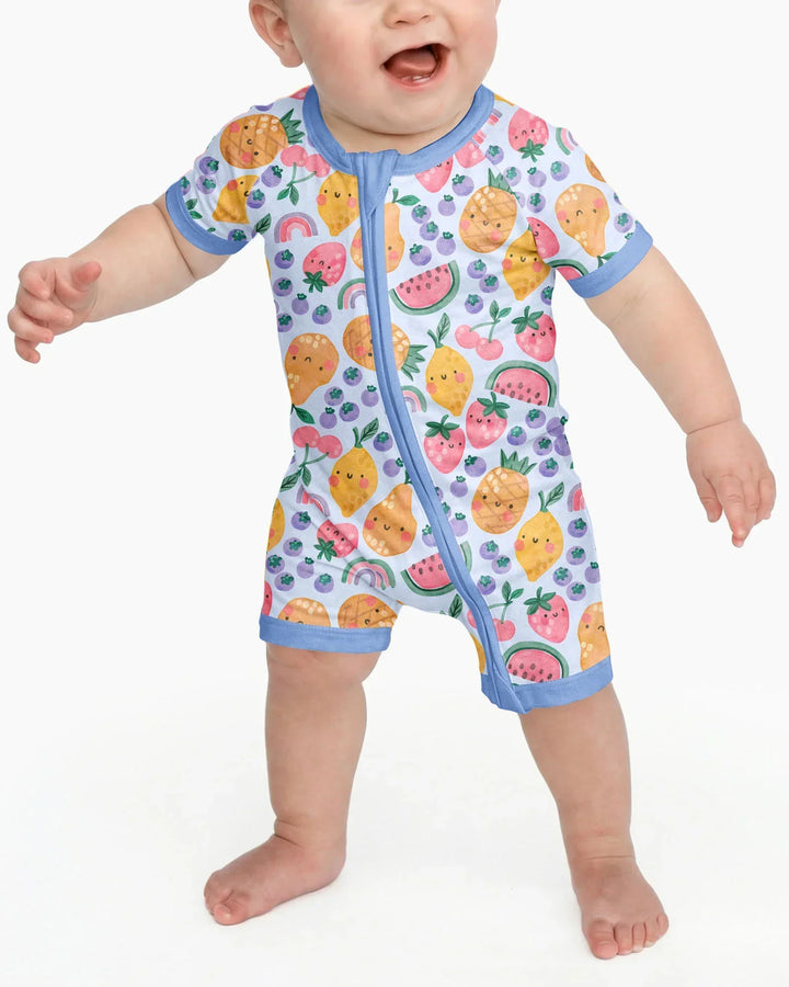 Fruitie Cuties Family Matching Bamboo Shorty Zippy