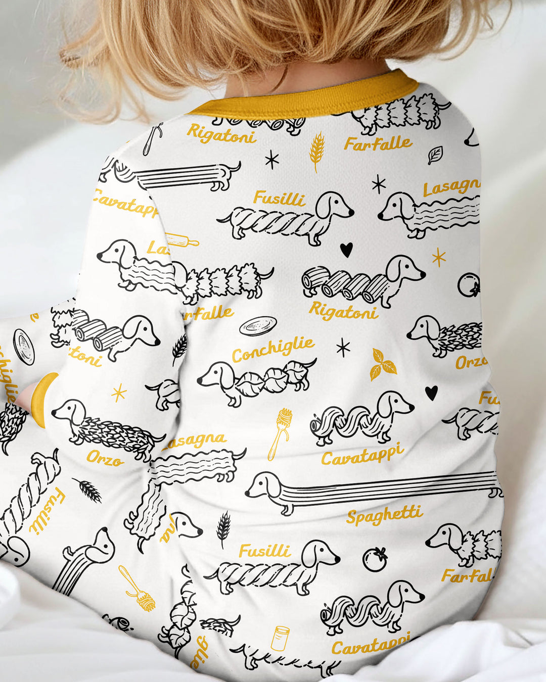 Pasta Pups Bamboo Convertible Zippy