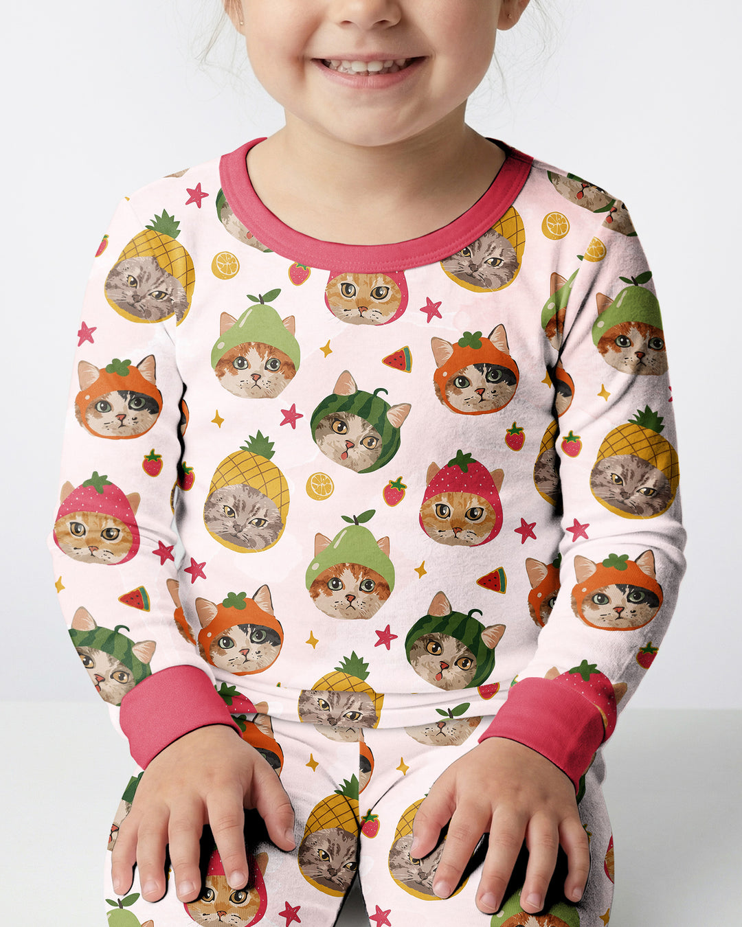Organic Sweet Crews Two Piece Long Sleeve Pajama Set