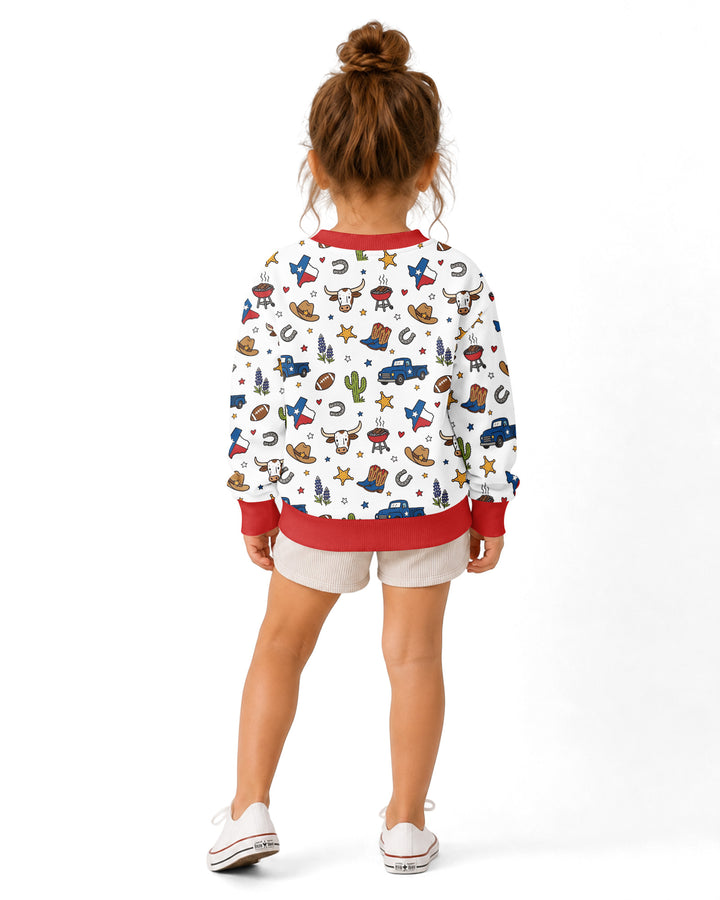 Someone in Texas Loves Me Bamboo Crewneck Sweatshirt